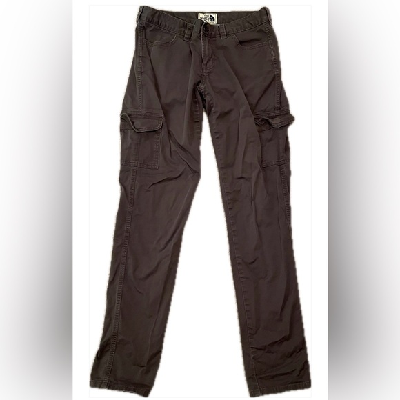The North Face Pants - The North Face Slim Gray Cargo Pants Women’s Size 4